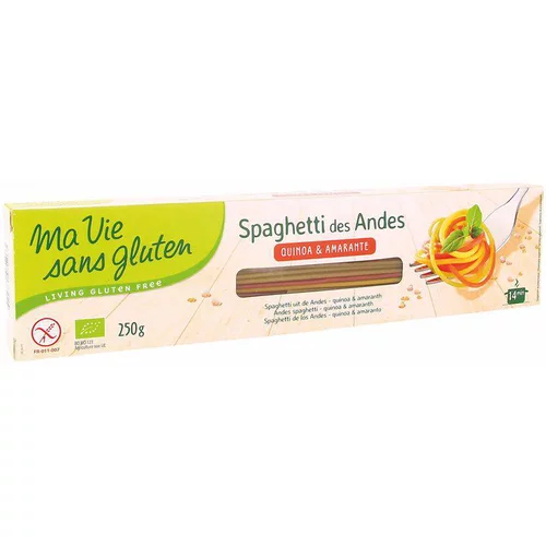 Spaghetti des Andes aux 3 céréales - 250 gr