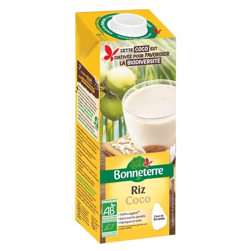 Boisson riz coco Bonneterre – 1 L