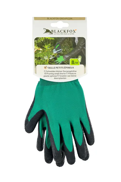 Gant Aubépine coloris vert en polyester caoutchouc Blackfox - taille 7