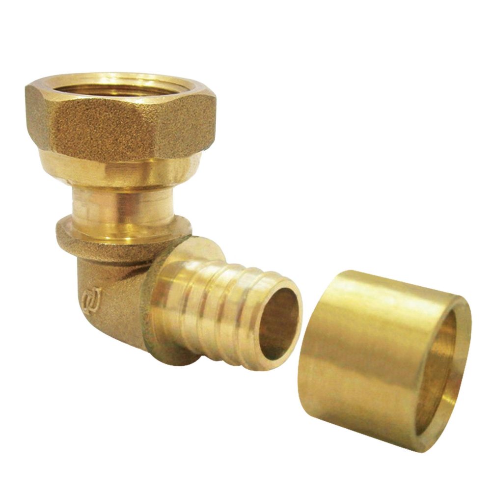 BOUTTE Raccord coude PER par glissement, femelle 15 x 21, Ø11 mm BOUTTÉ