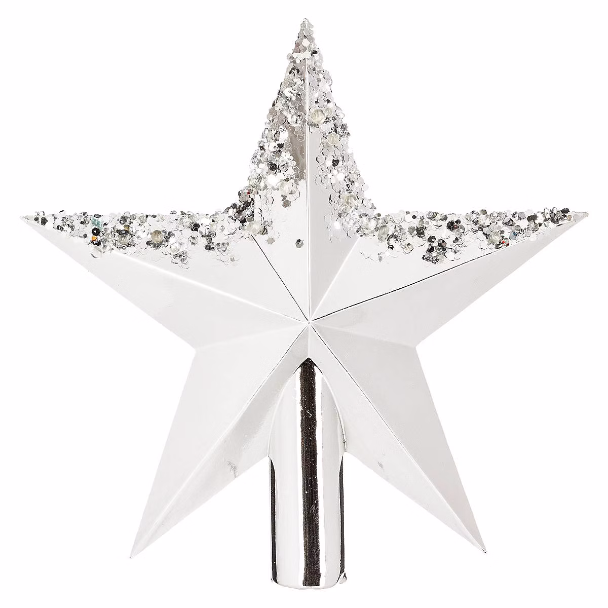 Cimier de sapin colorama de noël en plastique recyclé h22cm – feeric lights & christmas