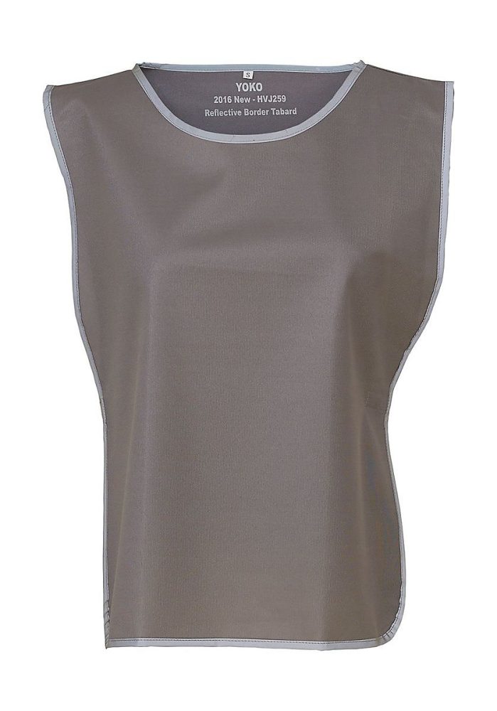 Chasuble de sécurité – réfléchissant | HVJ259 | gris | taille:L/XL