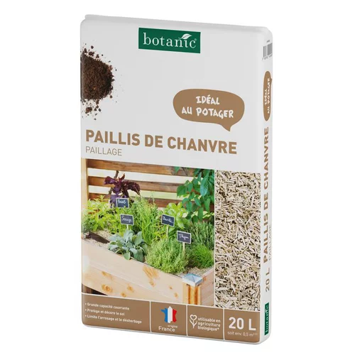 Paillis de chanvre botanic® - 20 L