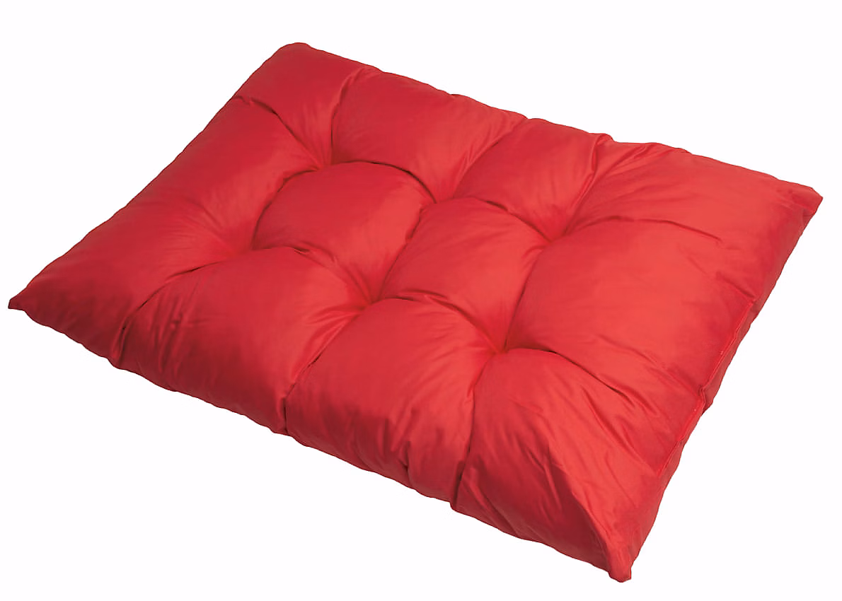Coussin de palette 120 × 80cm coussin d'assise coussin de jardin confortable coussin de jardin Coussin de palette Rouge