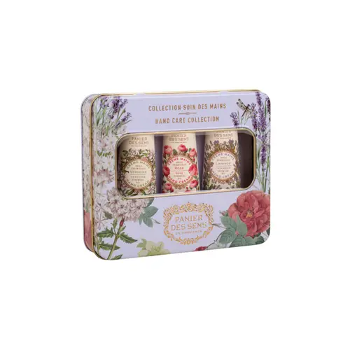 Coffret 3 crèmes mains Les Essentiels lavande, rose, verveine Panier des Sens - 3 x 30 ml