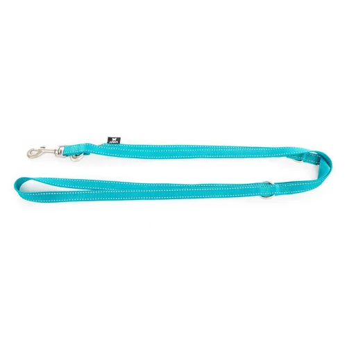 Laisse multi-positions Neo+ bleue pour chien 2x200 cm