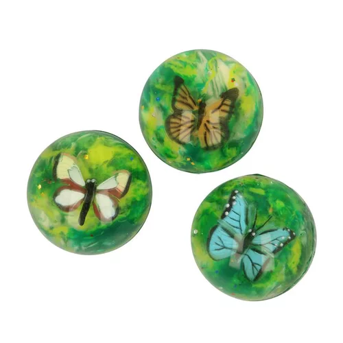 Balle rebondissante papillion Living Nature