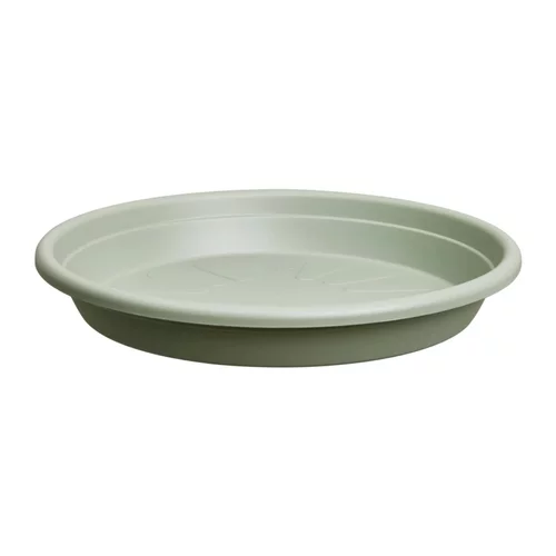 Soucoupe universelle ronde en plastique vert thym Elho - Ø 25 cm