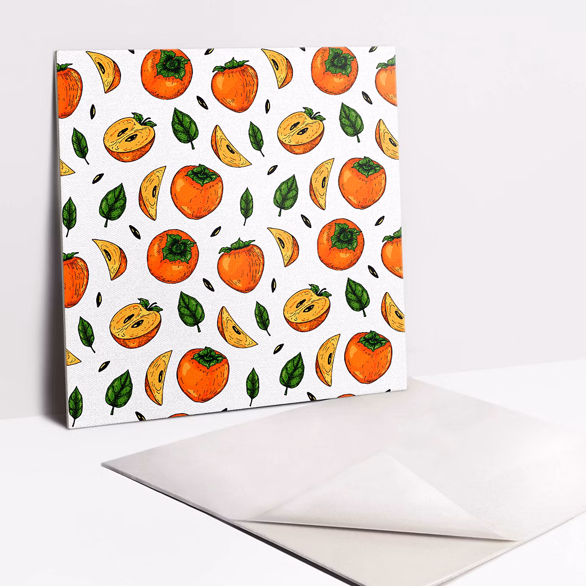 Carreaux vinyle Tulup 30 × 30 cm Fruits et légumes 9 pcs