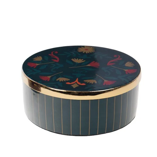 Boîte en métal Aurore taille 1 - 20 x 20 x 8,5 cm