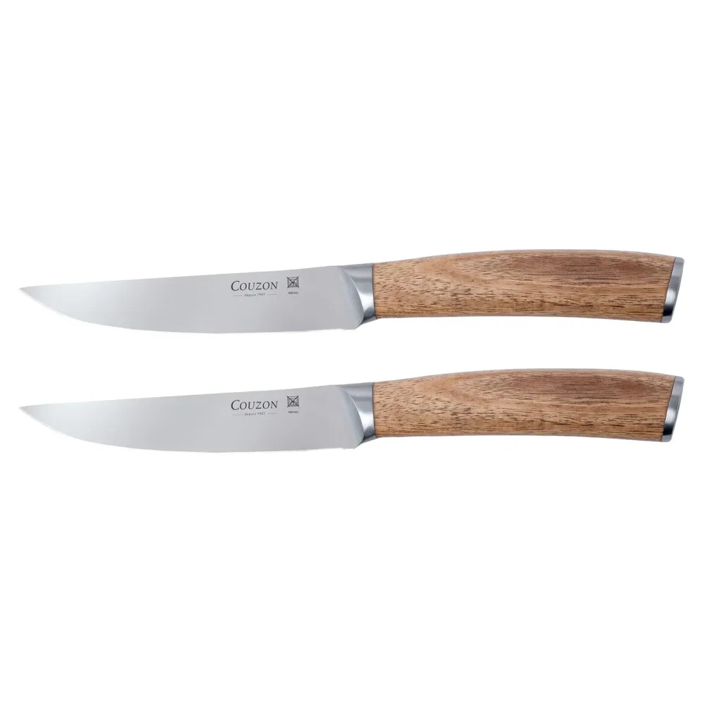 COUZON Set de 2 couteaux à Steak 11.5cm – Solutions extérieures