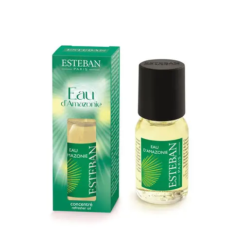 Concentré de parfum en flacon compte-goutte Eau d'Amazonie Esteban - 15 ml