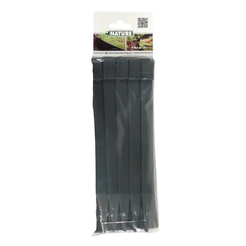 Ancres bord noir en polypropylène recyclé Nature Outside Living 27 cm – Les 10 pièces