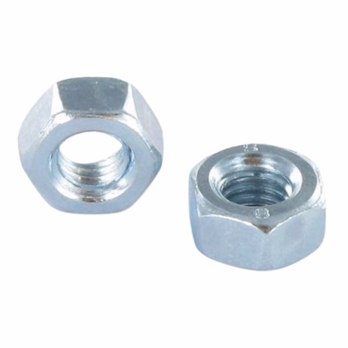Ecrou Hexagonal HU M4 Pas Gauche Classe 8 Acier zingué – 1 pièce
