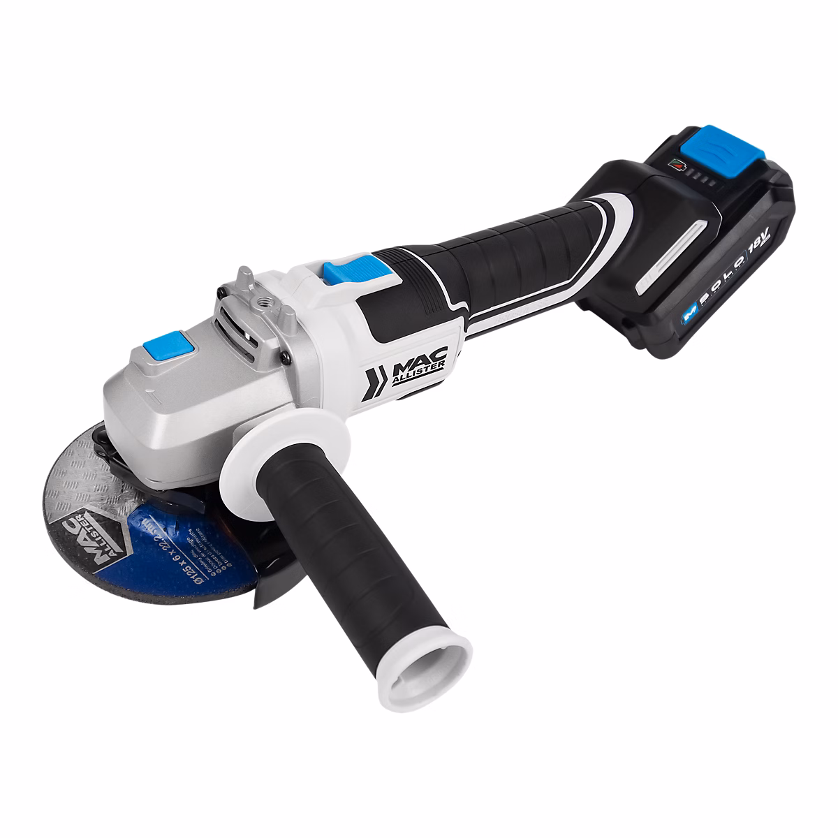 Meuleuse d'angle sans fil Mac Allister Solo 18V MCI986GRD