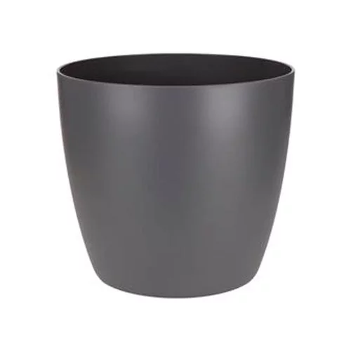 Cache-pot en polypropylène Elho Brussels rond anthracite - Ø 30 cm