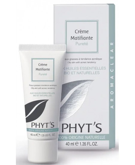 Phyt's - Crème matifiante pureté AROMACLEAR - 40 ml