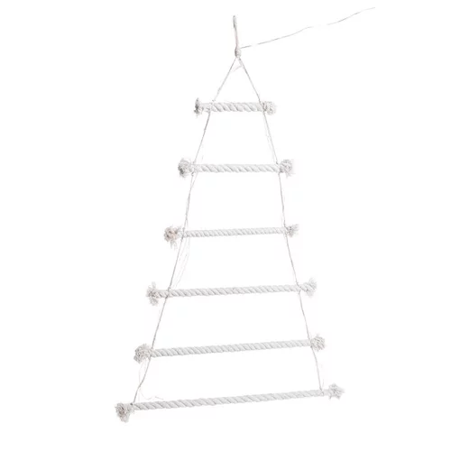 Sapin lumineux LED à lumière fixe blanc - 60 x 80 cm