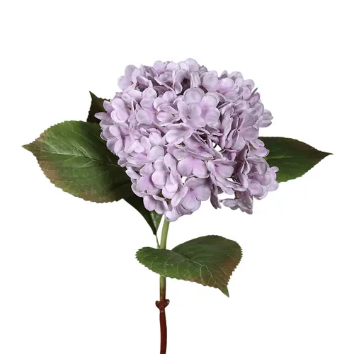 Tige d’Hortensia artificiel violet - 52 cm