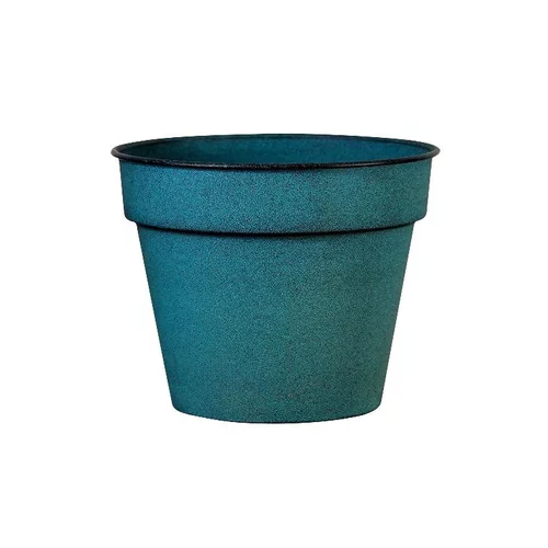 Pot horticole Reb bleu mat Ø 22 x H 20 cm