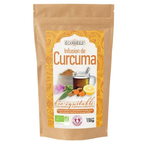 Infusion de curcuma bio équitable Ecoidées - 150 g