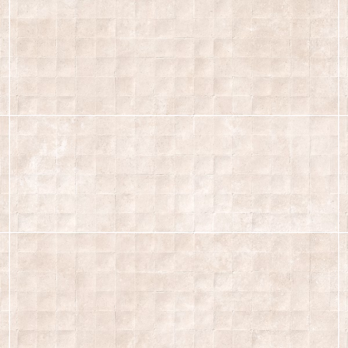 Carrelage effet Béton 3D Beige Lin Cuadro 100 × 33 – 3 × 0,98 cm Montelis, Mur intérieur (vendu par carton de 1,67 m²), RO'MA CARRELAG