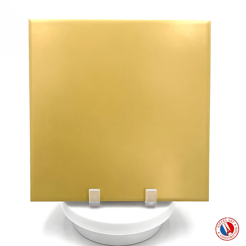 Carrelage sol / mur 20 × 20 uni jaune MONOCOLOR LIMON