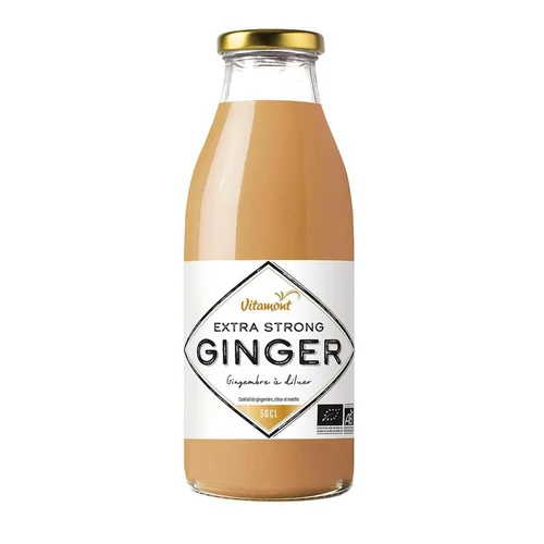 Extra strong ginger (gingembre à diluer) bio Vitamont - 50 cl