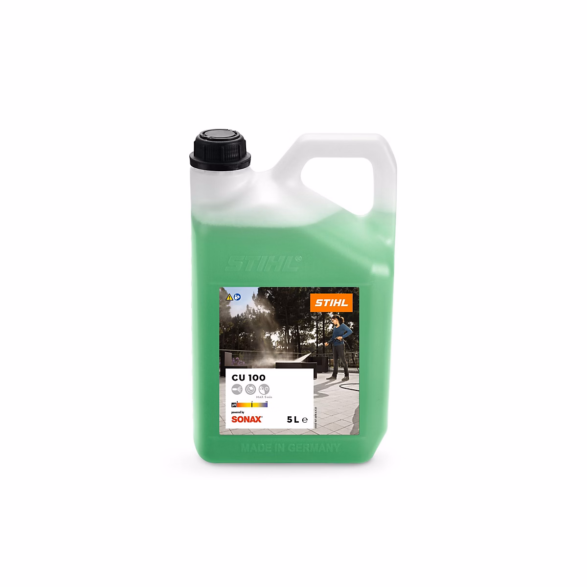 Accessoire pour outil motorisé – Détergent universel Stihl CU 100 contenance 5 L