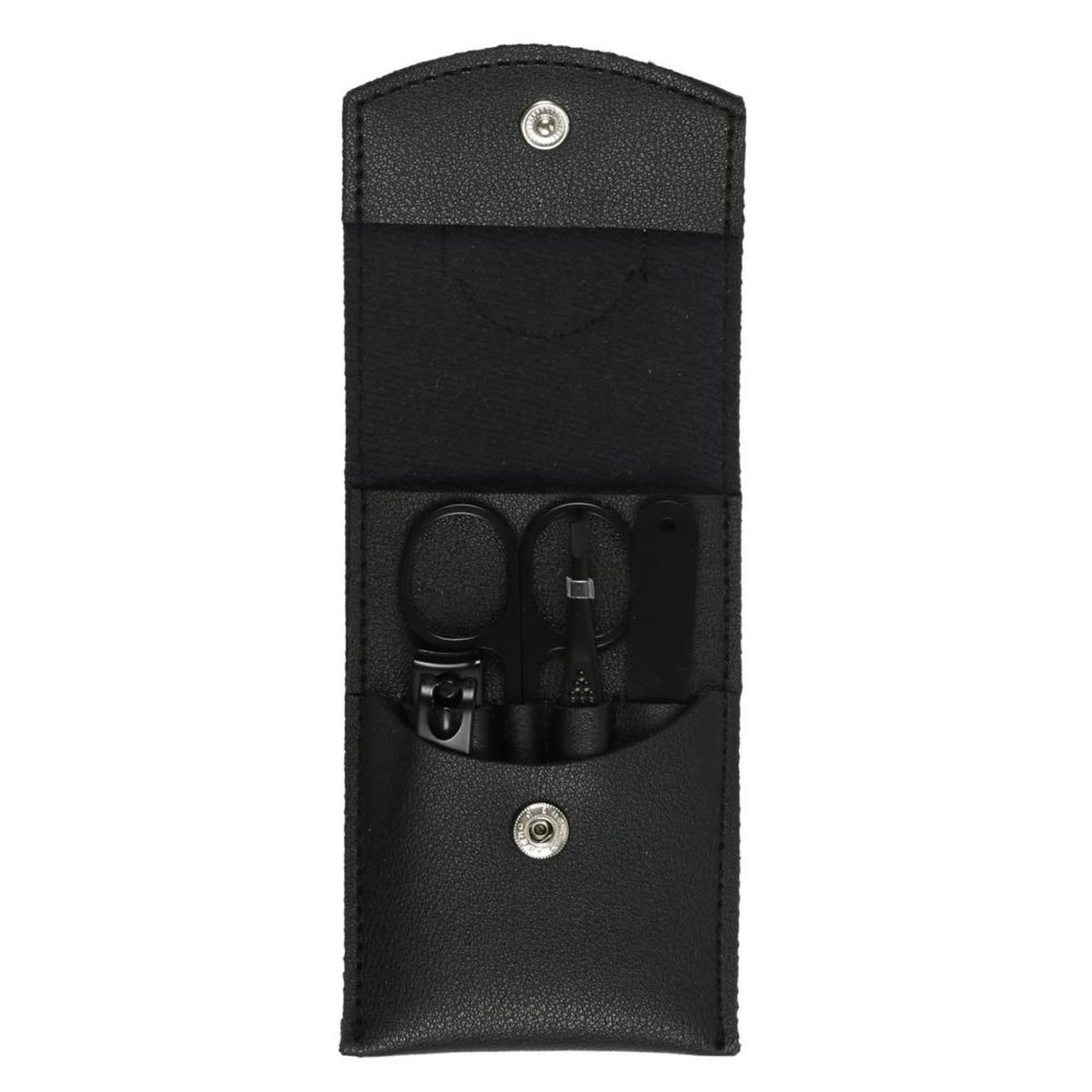 Cosmetic Club Kit manucure homme 4 accessoires 10cm noir – Matériel de jardin