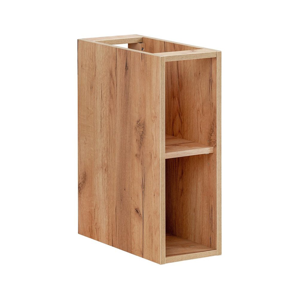 Accessoire mural NALYA 57 cm Chene clair Complément suspendu pour meuble vasque – Réf. VKWQOZYQT2584660184