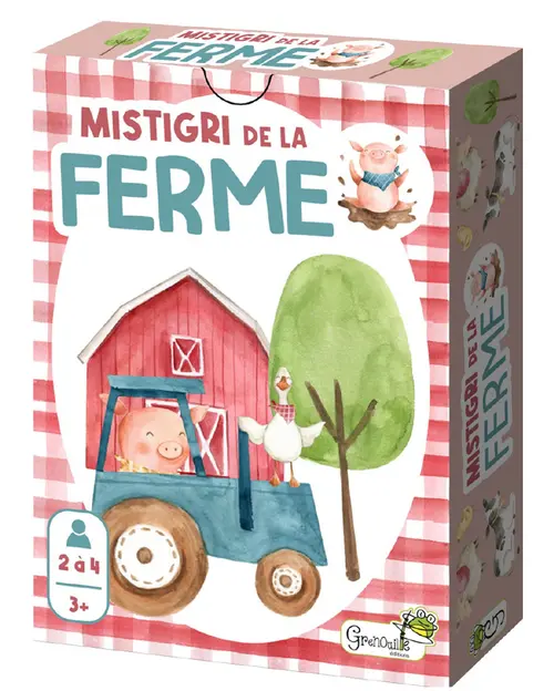 Jeu "Mistigri de la ferme" aux Éditions Grenouille