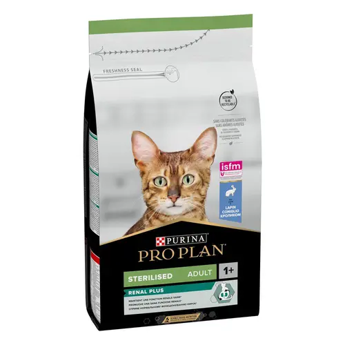 Croquette pour chat adulte stérilisé au lapin Pro Plan - 1,5 kg