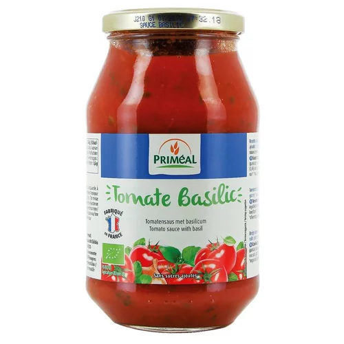 Sauce tomate basilic bio en boîte de 510 g
