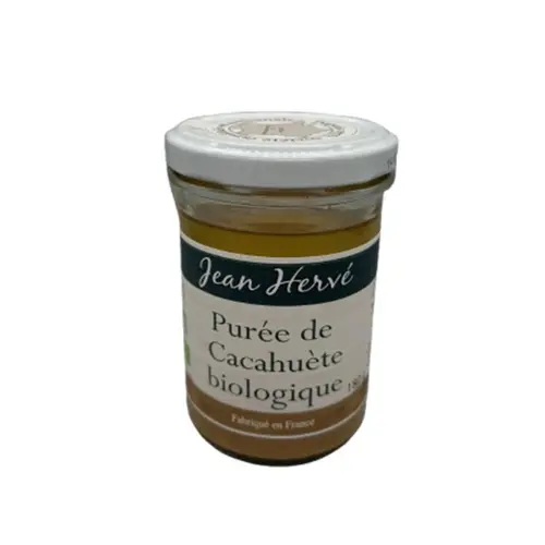 Purée de cacahuète bio Jean Hervé - 180 g