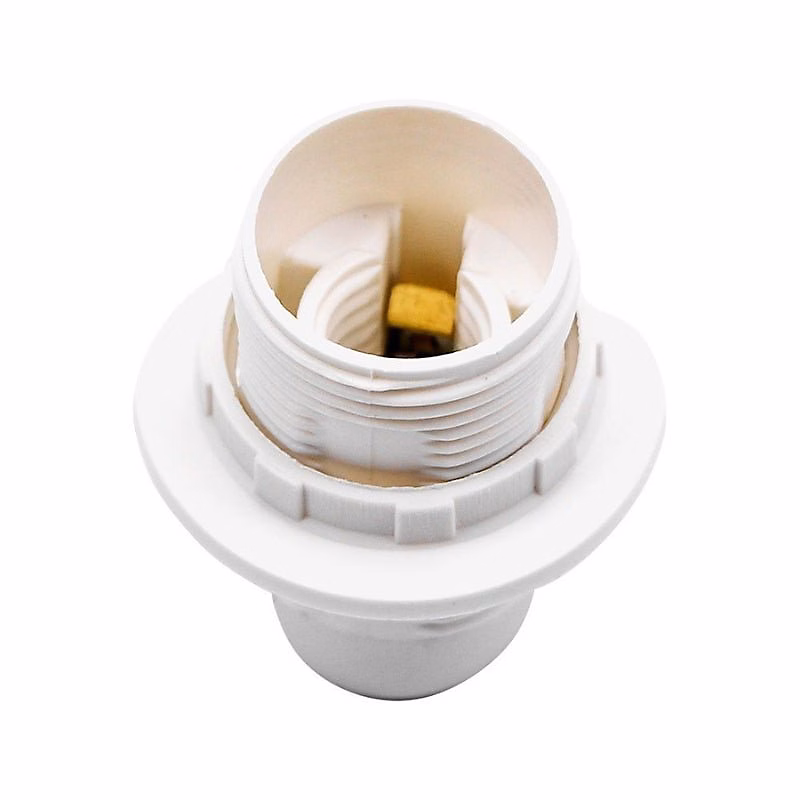 Douille E14 Thermoplastique Blanc – SILAMP