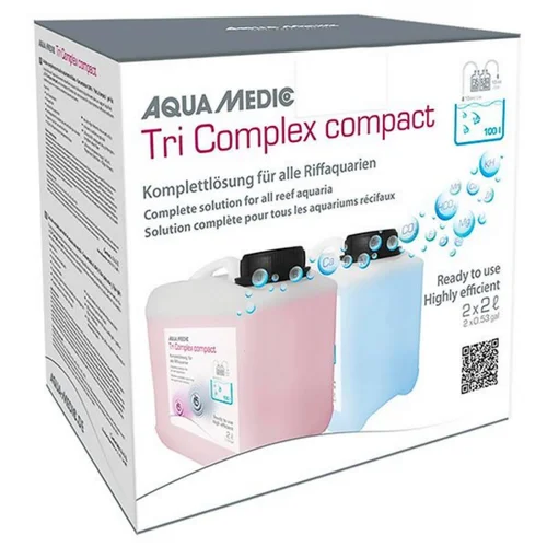 Complexe de traitement d'eau Tri Complex, AQUA MEDIC - 2 x 2L