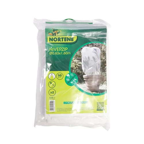 Lot de 2 voiles d'hivernage Hiverzip Nortène - Ø 0,63 x 1,6 m