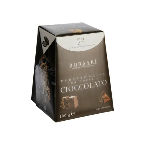 Mini panettone au chocolat Borsari - 100 g