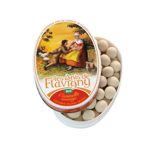 Anis de Flavigny cannelle orange bio Abbaye de Flavigny - 50 g