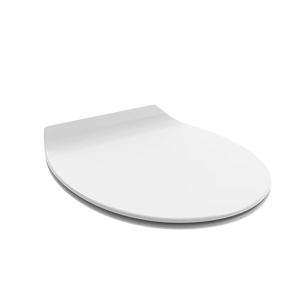 Abattant Universel Blanc Brillant Softclose Avec Déclenchement Rapide – Réf. UELBAAMDB8221959270