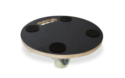Roule-plante rond en bois pour charge lourde Louis Moulin - Ø 38 cm