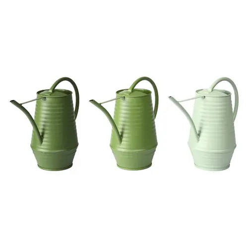 Arrosoir d’intérieur vert en fer galvanisé - 24,7 x 10,6 x 18,6 cm