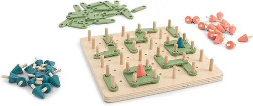 Jeu en bois BS Toys Pipopipette jeu des arbres