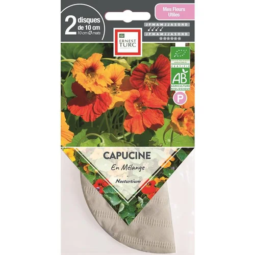 Graines de Capucine en mélange bio Ernest Turc - graines à semer