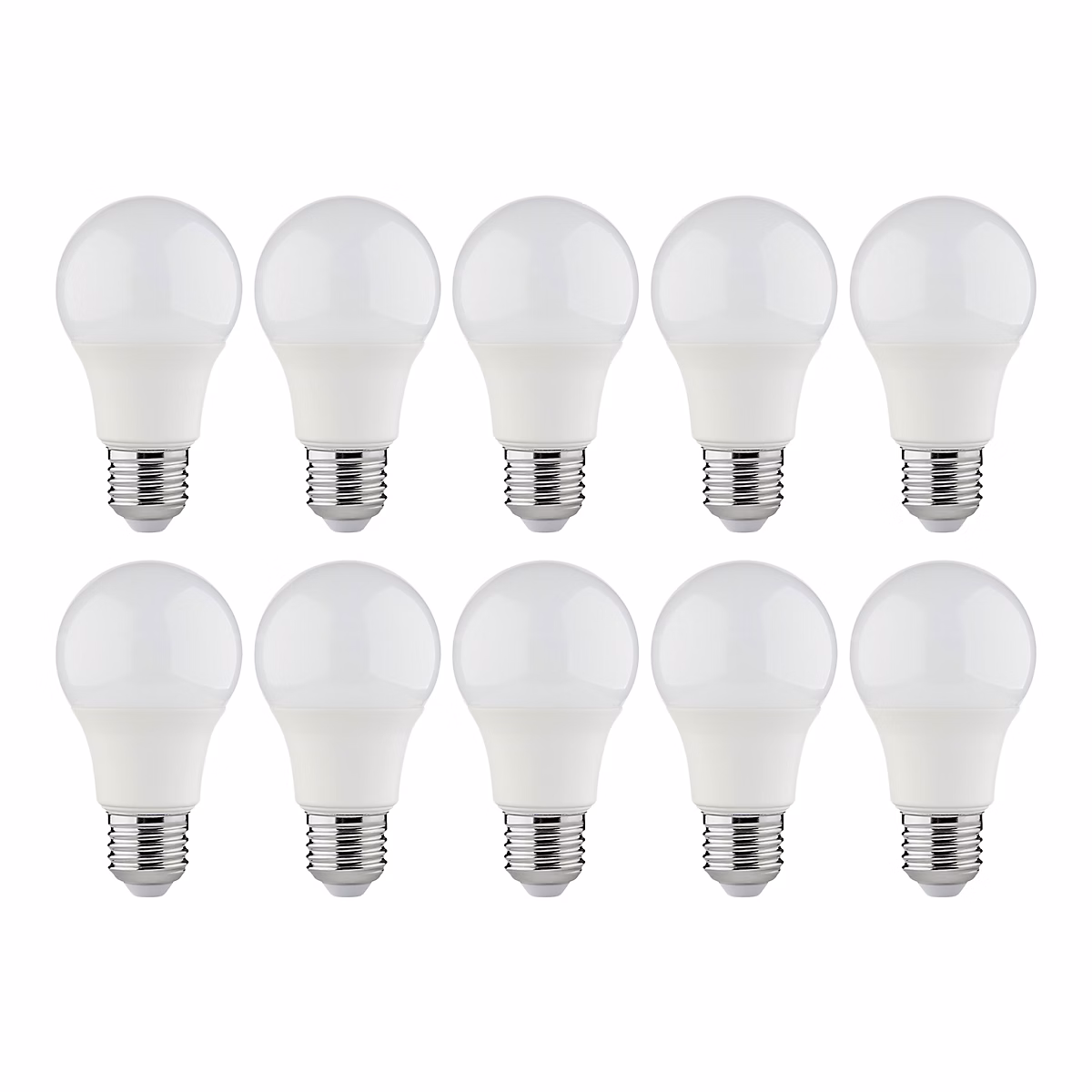 10 ampoules LED E27 806lm 60W blanc neutre Jacobsen – Réf. EJOZKAMOQ3036352111