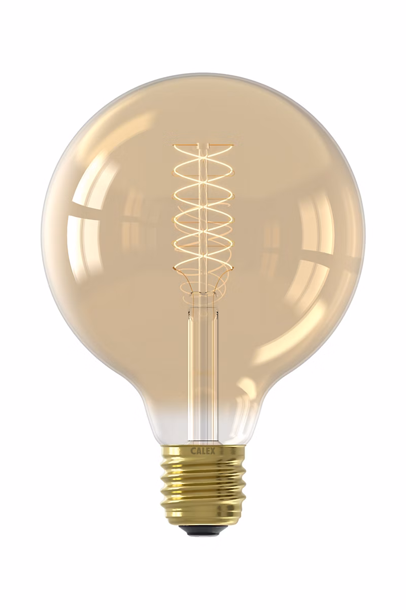 Ampoule LED E27 globe filament ambré connectée RVB blanc variable 280 lm dimmable 8 W Calex – Réf. HBXCVBCPW2688646532