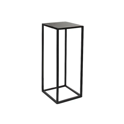 Sellette Goa coloris noir en métal - 60 x 25 x 25 cm