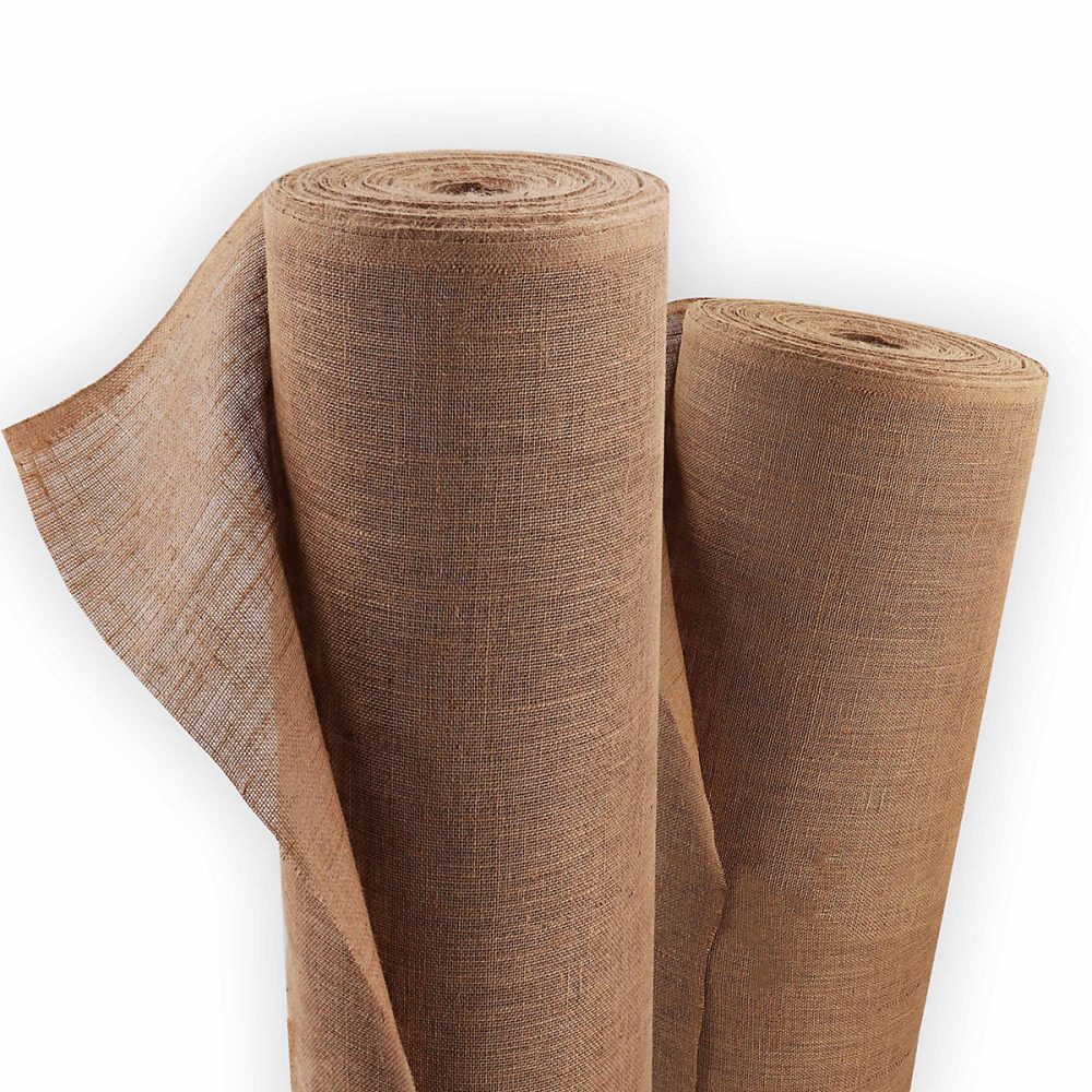 30m x 1m tissu de jute 305g/m² tapis de jute de jardin tissu de jute Aquagart