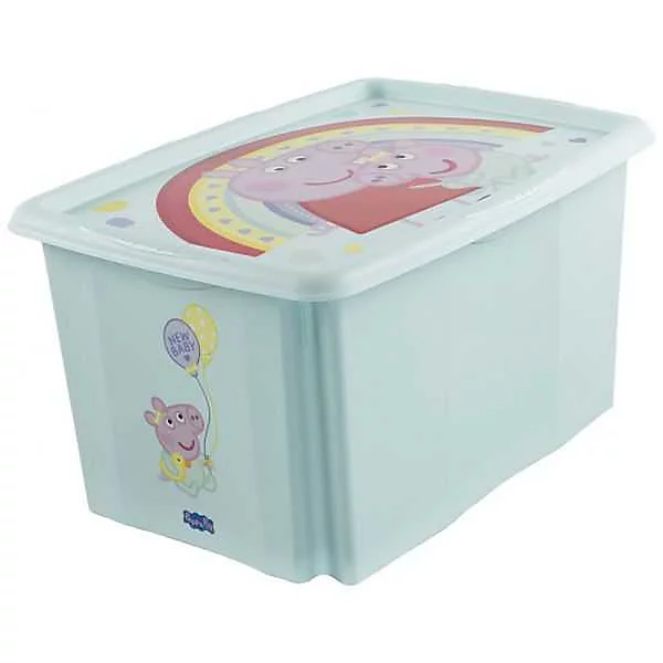 Boîte de Rangement Jouet Peppa Pig 45 Litres | Boîte de rangement